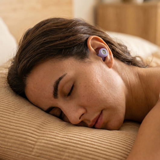 bouchons d'oreilles mousse à mémoire de forme Calinéa – réduction du bruit jusqu'à 33 dB