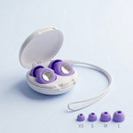 bouchons d'oreilles anti-bruit Calinéa – Silence+ mousse hypoallergénique pour dormir sans être réveillé