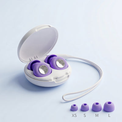 bouchons d'oreilles anti-bruit Calinéa – Silence+ mousse hypoallergénique pour dormir sans être réveillé