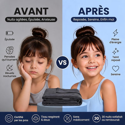 Câlin Calinéa Enfant utilisé pendant les devoirs – apaise l'agitation et favorise la concentration